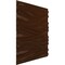 Ekena Millwork 19 5/8in. W x 19 5/8in. H Ripple EnduraWall Decorative 3D Wall Panel Covers 2.67 Sq. Ft. WP20X20RPCDC - alternate 3
